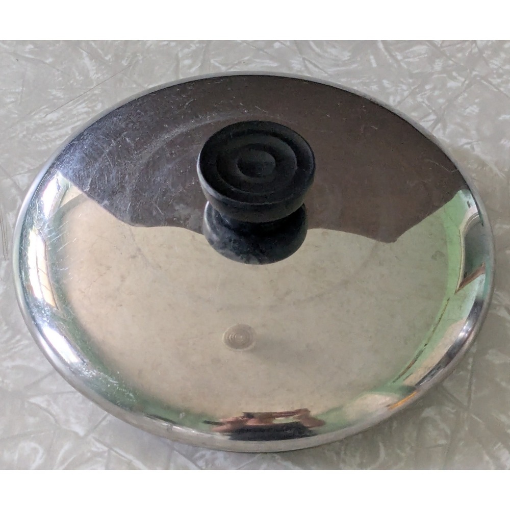 Revereware Stainless Steel Pot Lid 6 3/4" fits 7 1/4" Diameter Pot/Pan